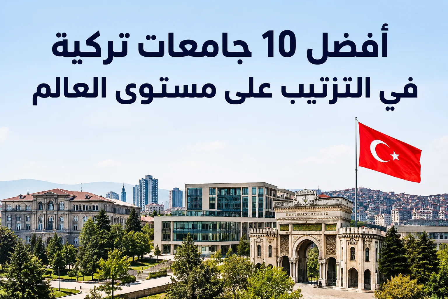 أفضل 10 جامعات تركية في الترتيب على مستوى العالم