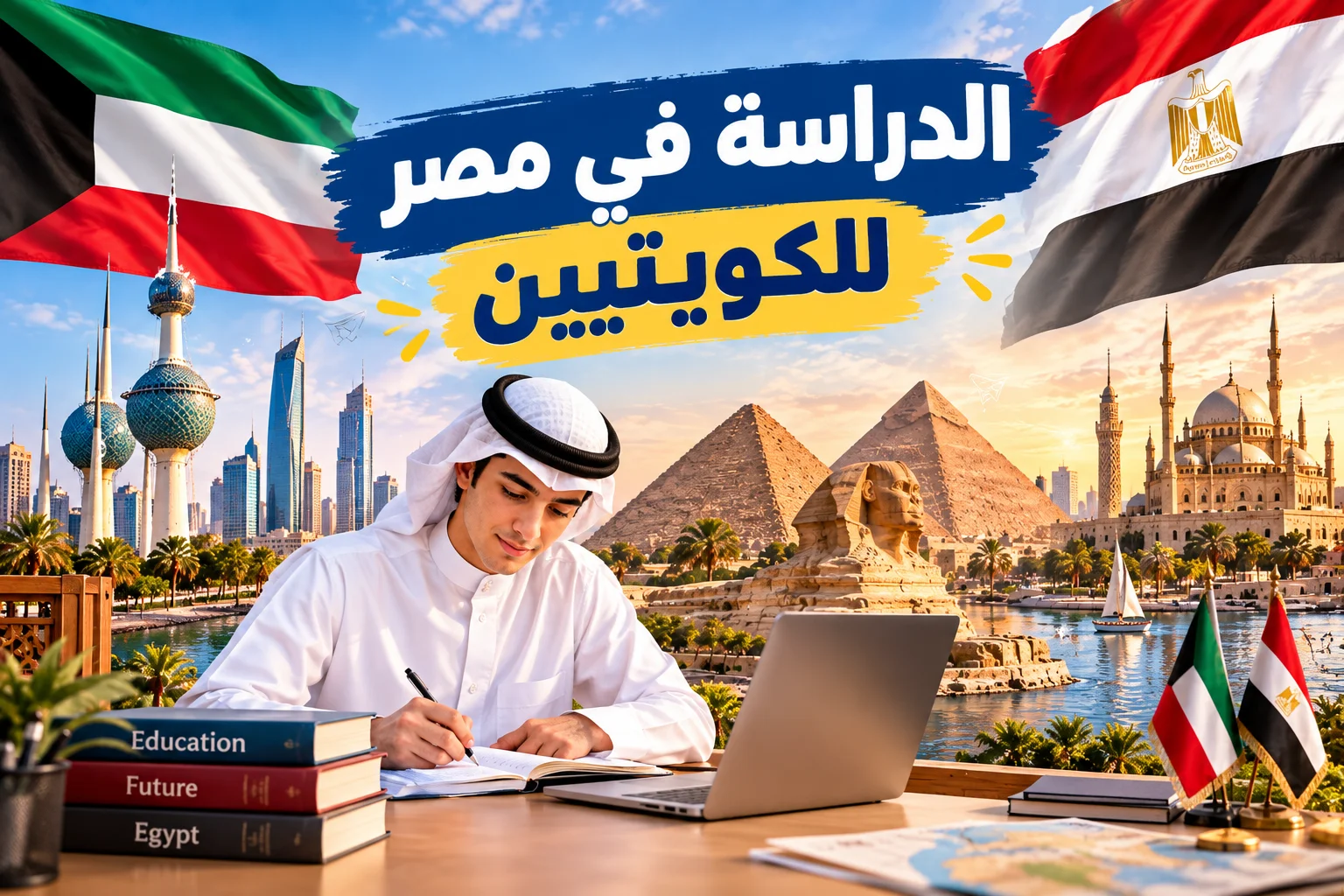 الدراسة في مصر للكويتيين