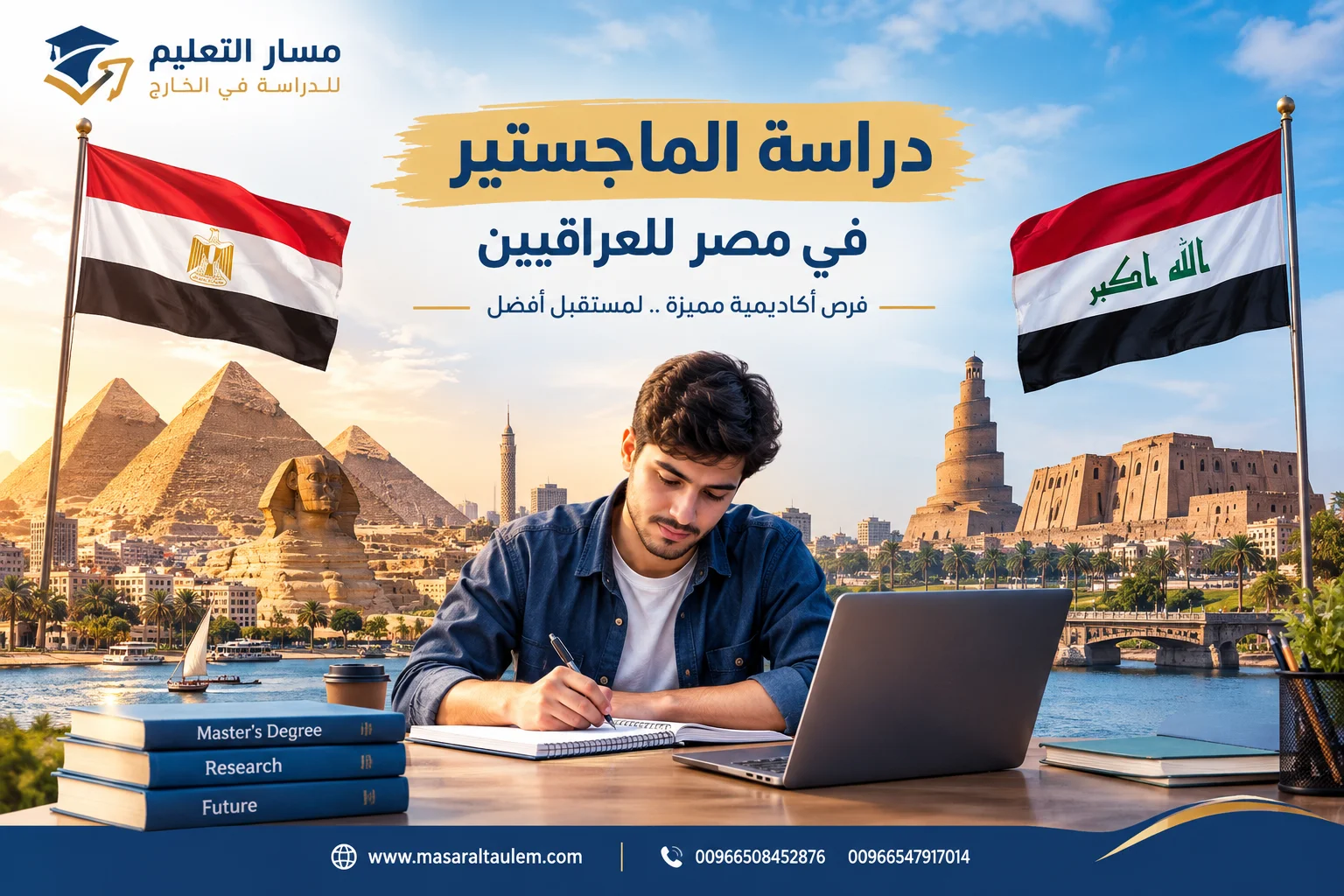 دراسة الماجستير في مصر للعراقيين